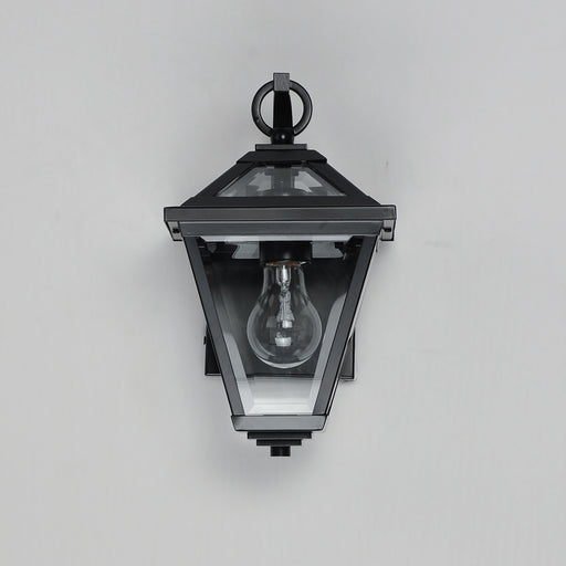 Prism 12" Outdoor Wall Sconce in Black
