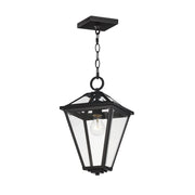 Prism 16" Outdoor Pendant in Black