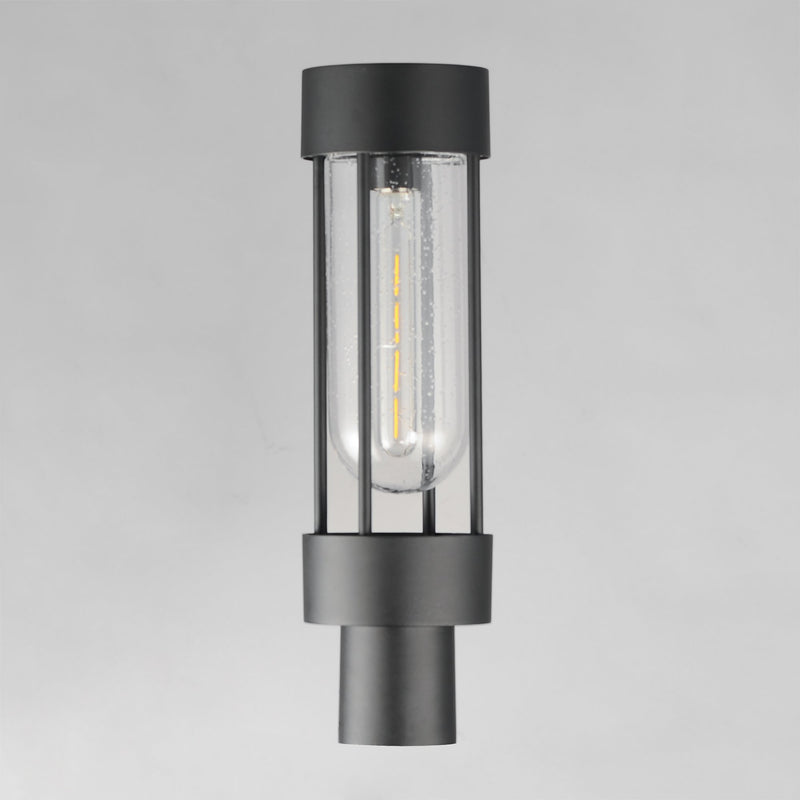 Millennial 1 Light Outdoor Post Lantern in Black
