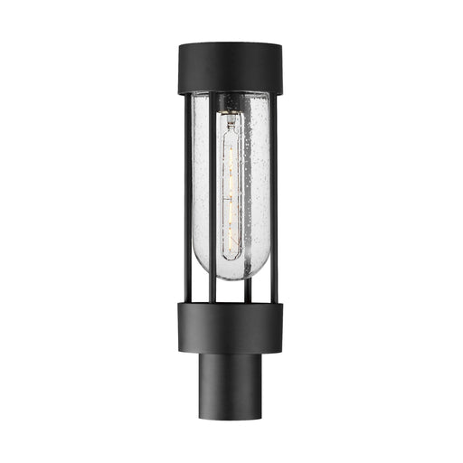 Millennial 1 Light Outdoor Post Lantern in Black