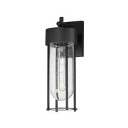 Millennial 1 Light Outdoor Wall Sconce in Black
