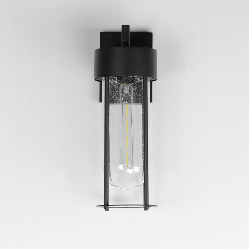 Millennial 1 Light Outdoor Wall Sconce in Black