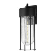 Millennial 1 Light Large Outdoor Wall Sconce in Black