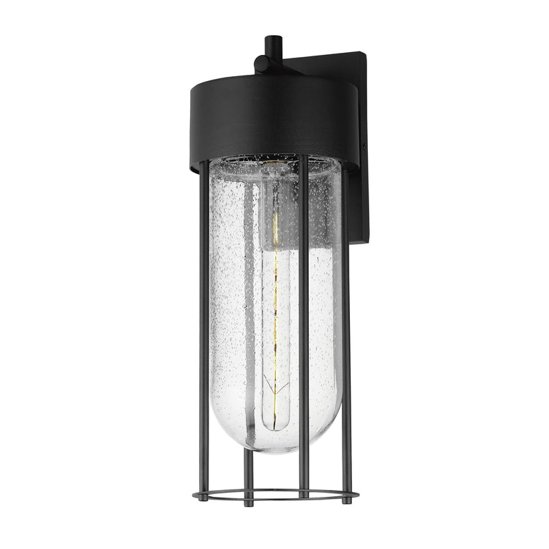 Millennial 1 Light Large Outdoor Wall Sconce in Black