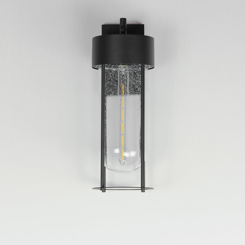 Millennial 1 Light Large Outdoor Wall Sconce in Black