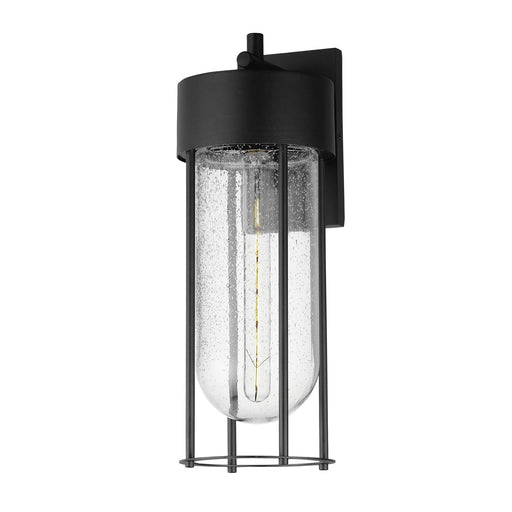 Millennial 1 Light Large Outdoor Wall Sconce in Black