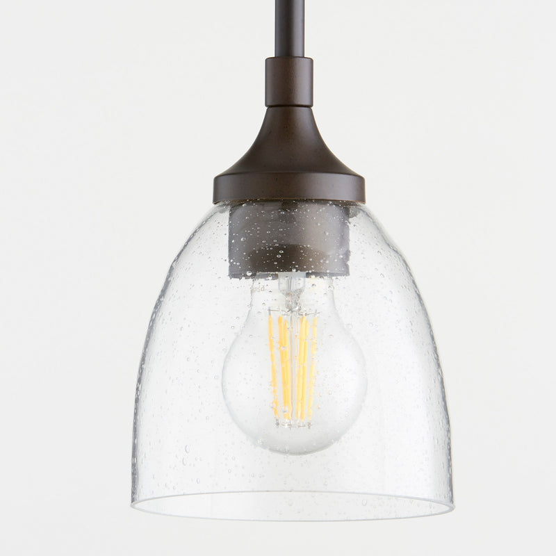 Enclave Mini Pendant in Satin Nickel