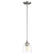 Enclave Mini Pendant in Satin Nickel