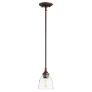 Enclave Mini Pendant in Oiled Bronze