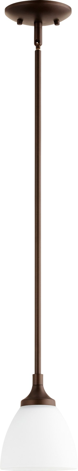 Enclave 5.5" Mini Pendant in Oiled Bronze