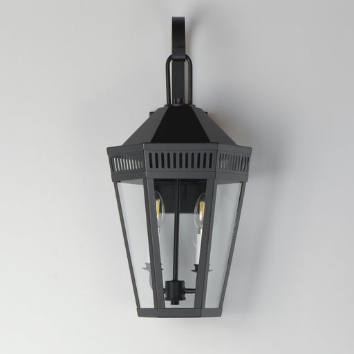Oxford 23" 2 Light Outdoor Wall Sconce in Black