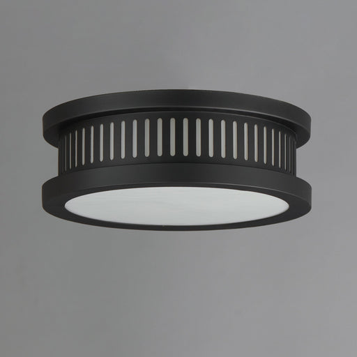 Oxford 3 Light Outdoor Flush Mount in Black