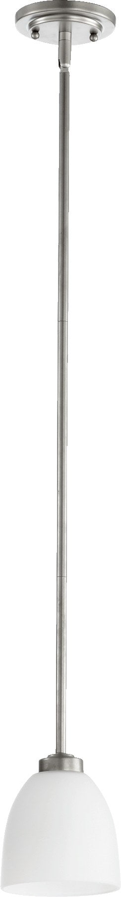 Reyes Mini Pendant in Classic Nickel