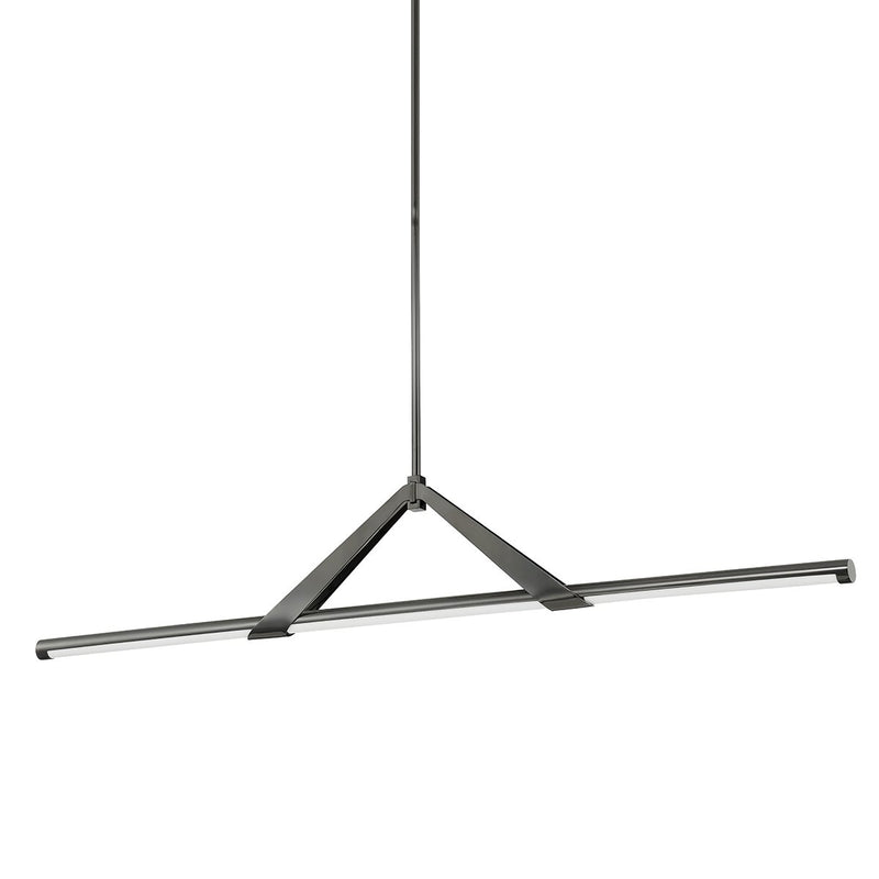 Jonas Linear Pendant in Black Nickel