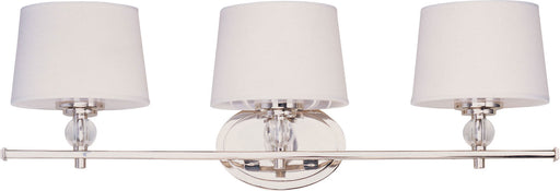 Rondo 3-Light Bath Vanity in Polished Nickel - Lamps Expo
