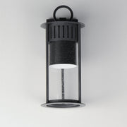 Windsor 1 Light Outdoor Wall Sconce in Black Patina