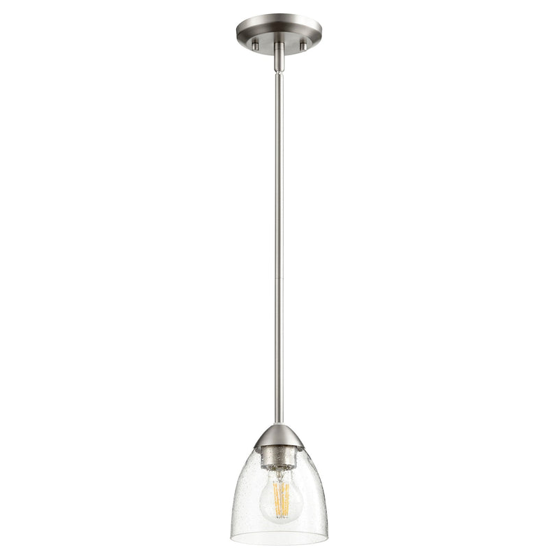 Barkley Mini Pendant in Satin Nickel