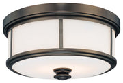 Harbour Point 2-Light Flush Mount in Harbour Point Bronze