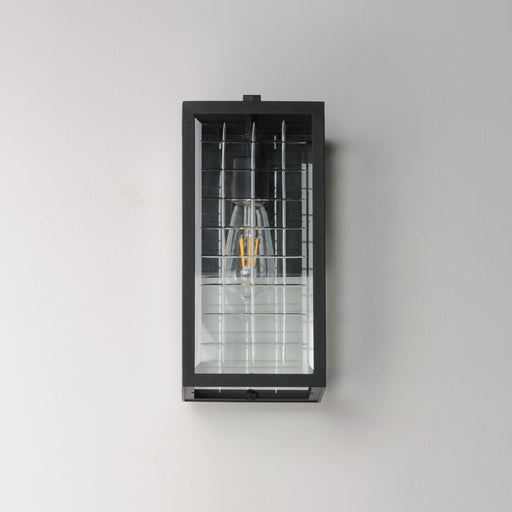 Magnus 1 Light Outdoor Wall Sconce in Black