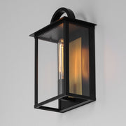 Manchester 1 Light Outdoor Wall Sconce in Black