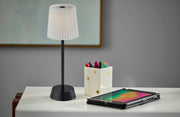 Bobby LED Cordless Table Lamp in Black