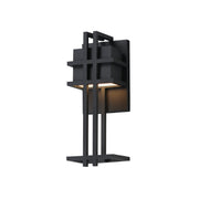 Prairie 13" LED Outdoor Wall Sconce in Black