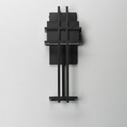 Prairie 17" LED Outdoor Wall Sconce in Black