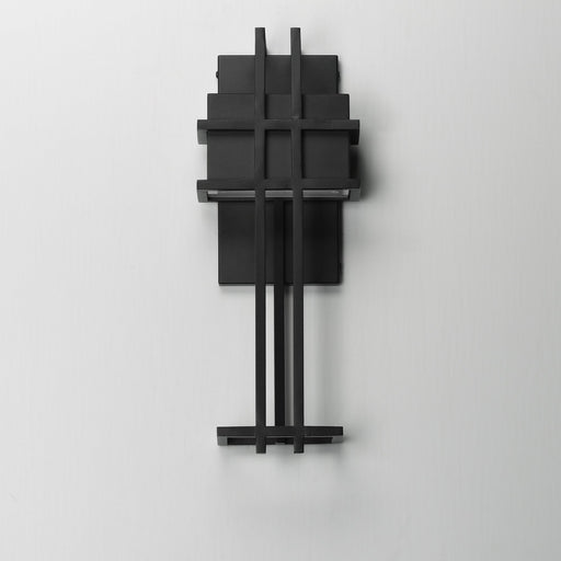 Prairie 17" LED Outdoor Wall Sconce in Black