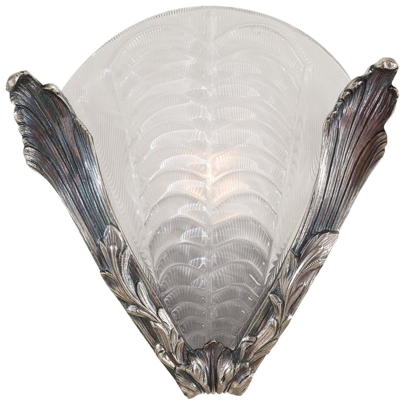 Metropolitan Murano Glass Wall Sconce in Platinum