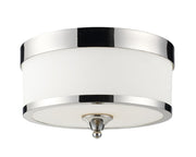 Cosmopolitan 3 Light 13" Flush Mount in Chrome