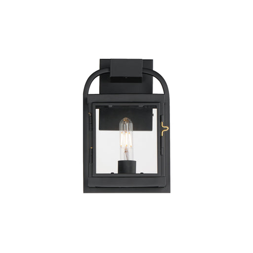 Bonham Small Outdoor Wall Sconce in Black
