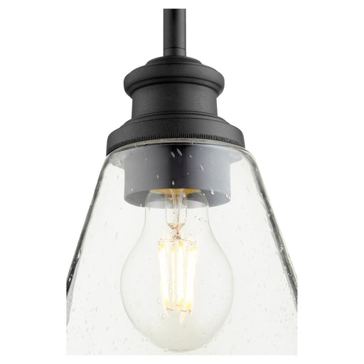 Dunbar Mini Pendant in Textured Black