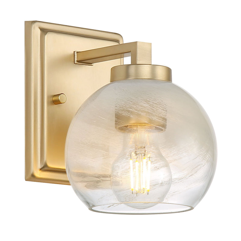 Elliott Bath Sconce in Brushed Champagne Brass