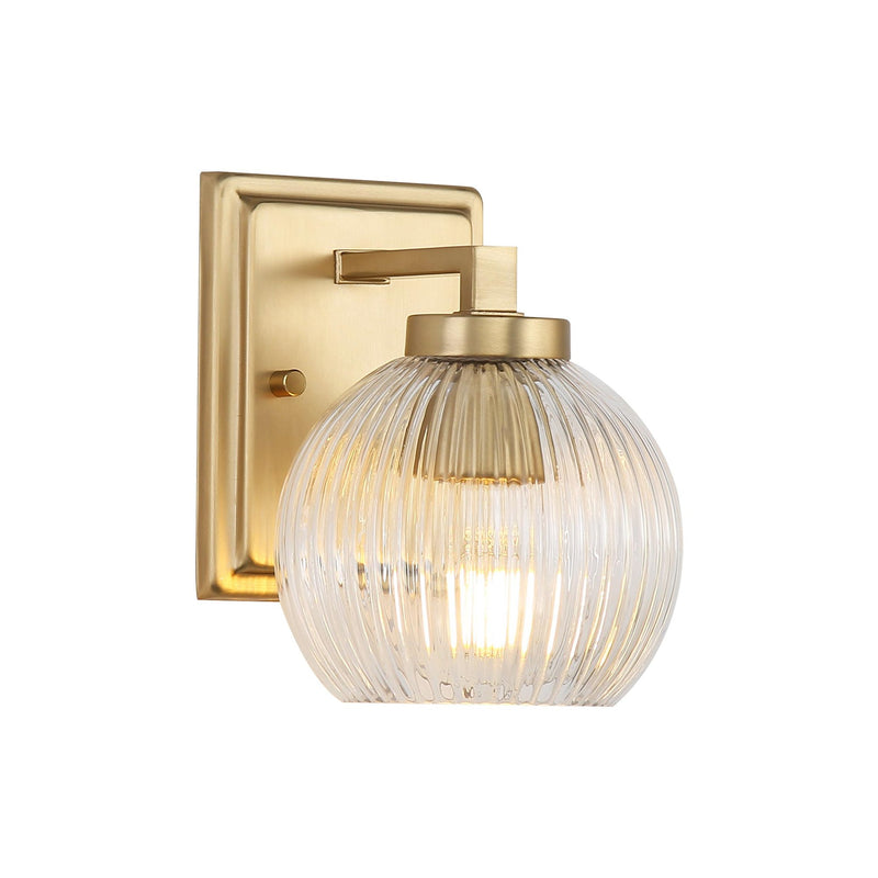 Elliott Bath Sconce in Brushed Champagne Brass