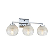 Elliott 3-Light Bath Vanity Light in Chrome