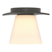 Wren Flush Mount in Dark Smoke - 126601-SKT-07-GG0242 by Hubbardton Forge