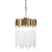 Matrix 3-Light 14" Pendant in Havana Gold