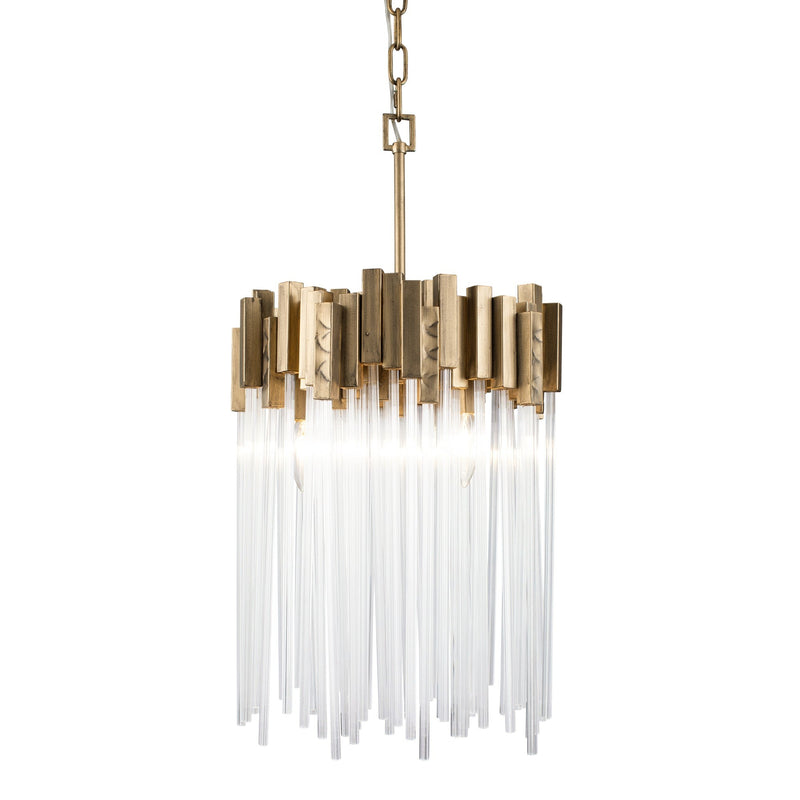 Matrix 3-Light 14" Pendant in Havana Gold