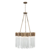 Matrix 6-Light 18.5" Pendant in Havana Gold