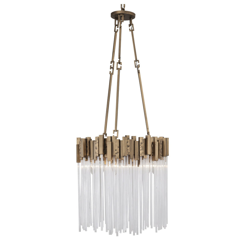 Matrix 6-Light 18.5" Pendant in Havana Gold
