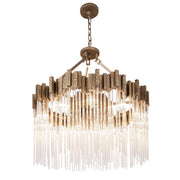 Matrix 10-Light 30" Pendant in Havana Gold