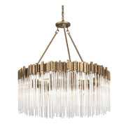 Matrix 12-Light 40" Pendant in Havana Gold