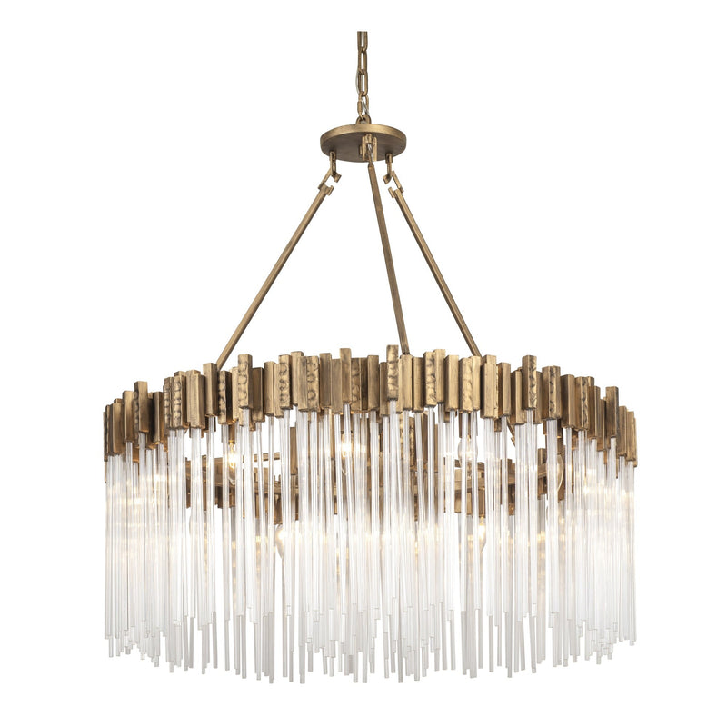 Matrix 12-Light 40" Pendant in Havana Gold