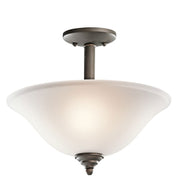 Wynberg 2-Light Convertible Pendant in Olde Bronze