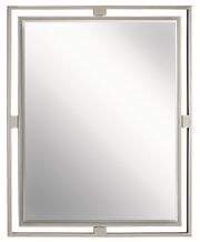 Hendrik Mirror in Brushed Nickel