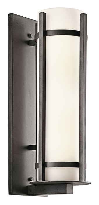 Camden Outdoor Wall 2-Light in Anvil Iron