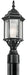 Chesapeake Outdoor Post Mount 1-Light in Black