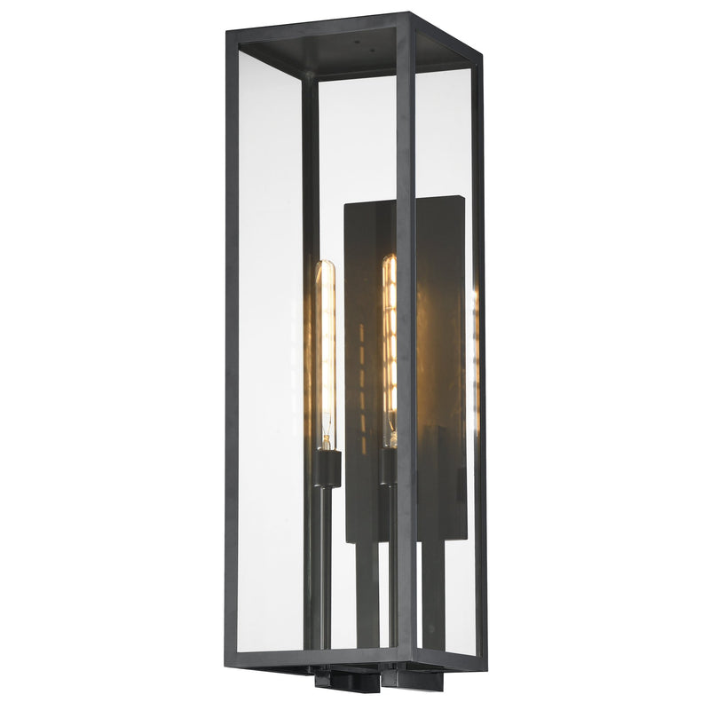 Catalina 36" 2 Light Outdoor Uplight Wall Sconce in Dark Bronze