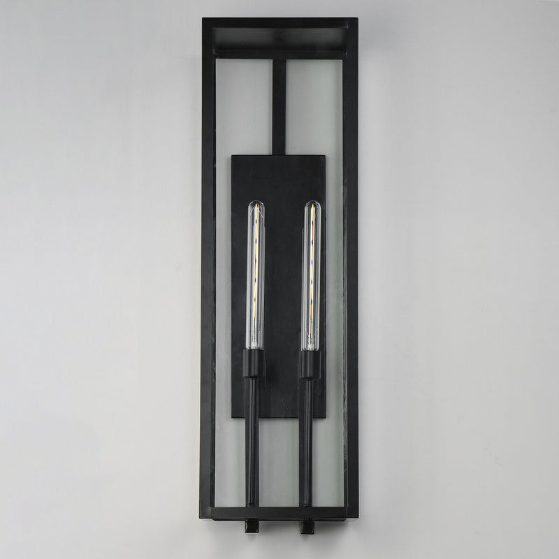 Catalina 36" 2 Light Outdoor Uplight Wall Sconce in Dark Bronze