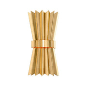 Moxy Small 2-Light Wall Sconce in Gold Leaf